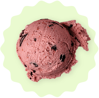 Buttermilch Brombeereis